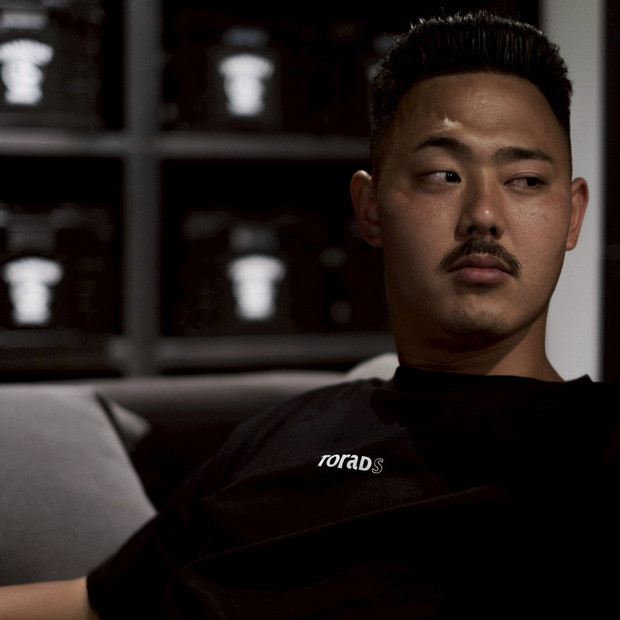 【寅壱 × TRADMAN'S BONSAI】crew neck T-shirts　BLACK 詳細画像